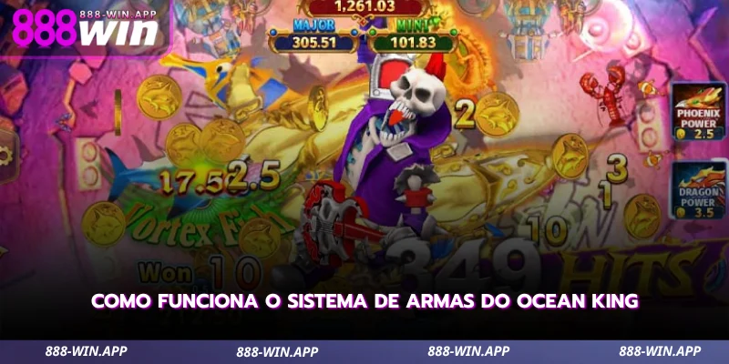 aprenda os conceitos básicos do sistema de armas no ocean king