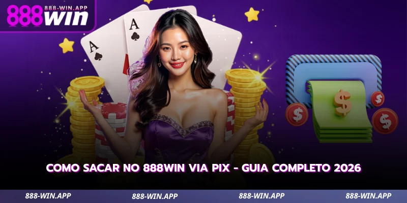 Como Sacar no 888WIN via PIX - Guia Completo 2026 3 como sacar no 888win via pix