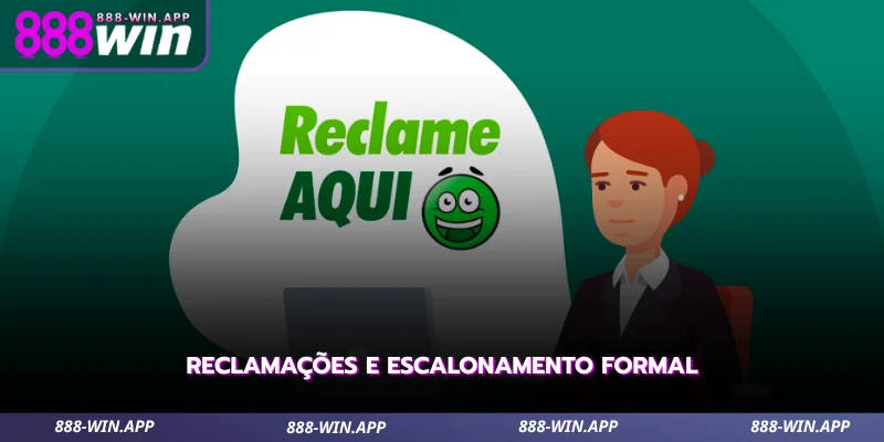 espaço ideal para registrar problemas e solicitar acompanhamento formal